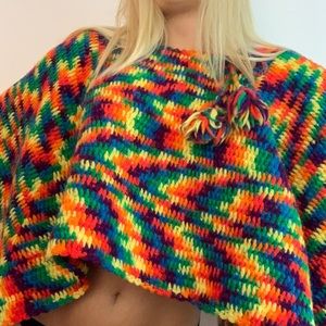Rainbow Poncho 🌈